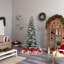Lighted Artificial Spruce Christmas Tree-896209017