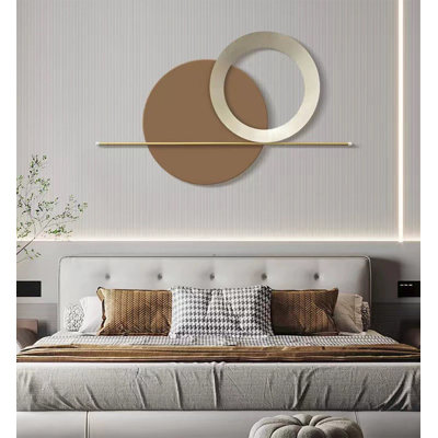 Creative Round Minimalist Metal Wall Decor