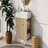 21.6" Modern Floating Bathroom Vanity With Ceramic Basin-351774782