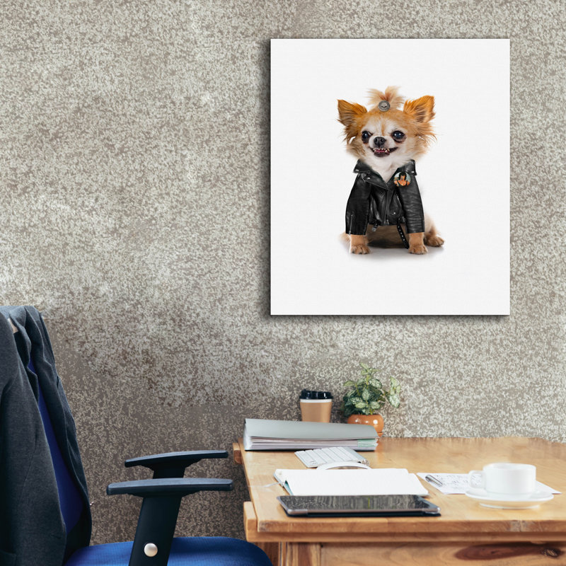  «Dog Bully» par John Hovenstine, art mural sur toile, 26 po x 30 po
