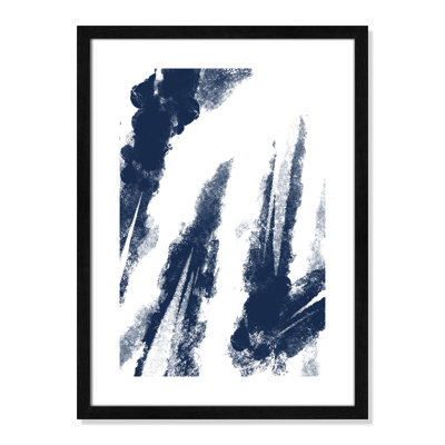 Ferne "Navy Striking Seams 2" Print