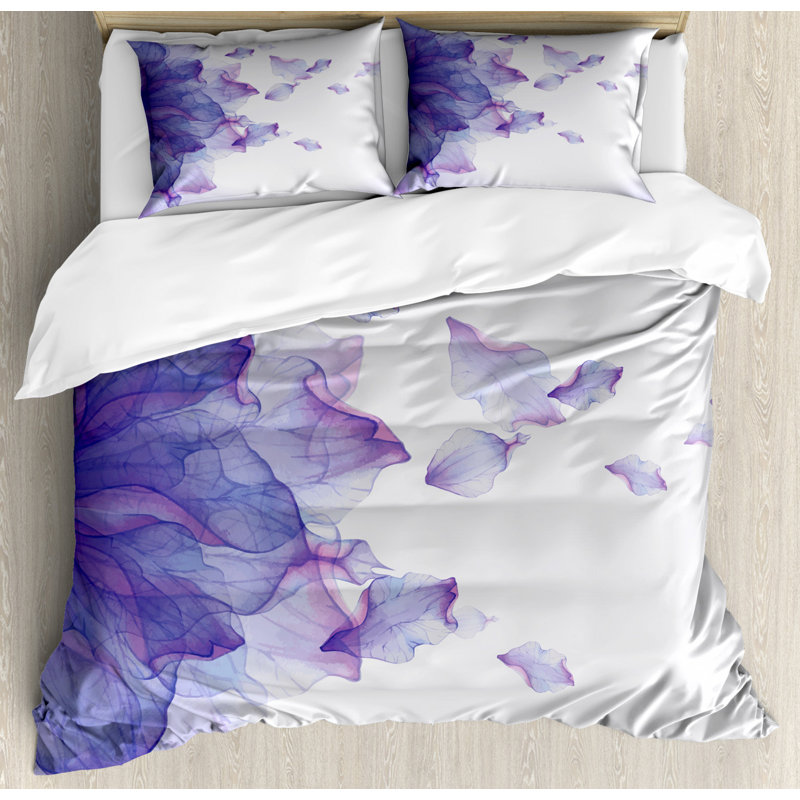 French Country Polyester Duvet Cover, King Duvet Cover + 2 Shams