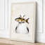 Fish on Pearl Boho - Wrapped Canvas-307836532-307836541