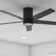 52" Graceshire 5 - Blade LED Flush Mount Ceiling Fan with Remote Control and Light Kit Included