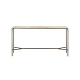 Crema 60'' W Marble Console Table
