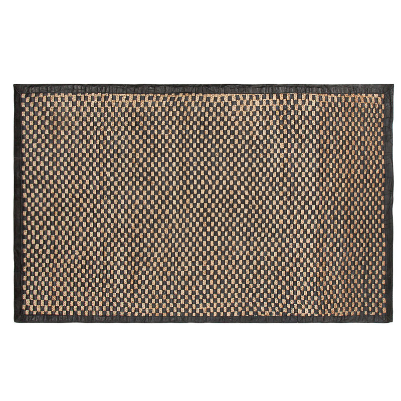 Yerington Leather Area Rug, Rectangle 140 x 200cm