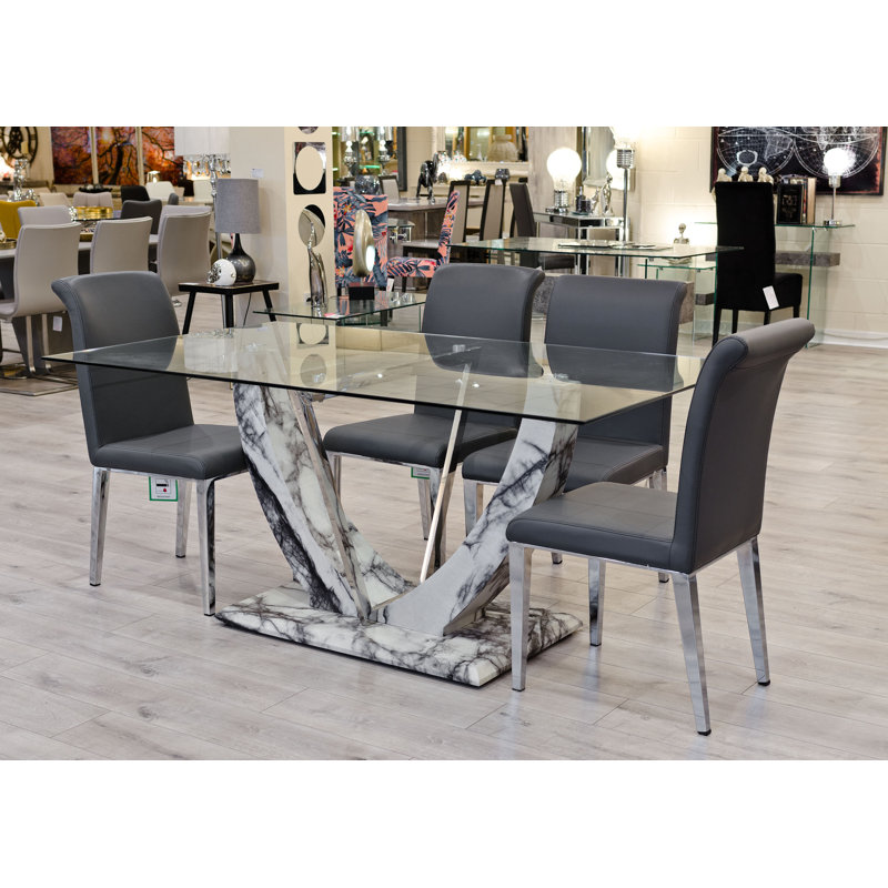 Eunice Dining Set, 4