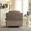 Fauteuil inclinable en microfibre polie-402967505