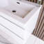 Meuble-lavabo mural simple avec plateau en résine 30 po Jaidy-1213269740