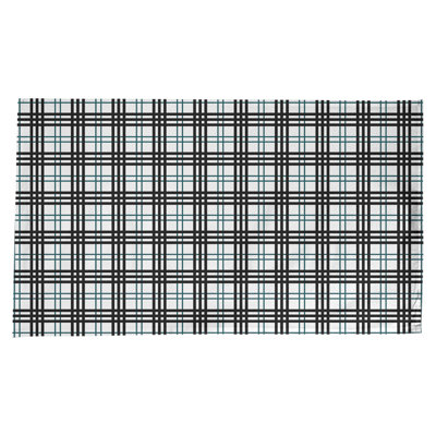 Plaid Cotton Blend Tablecloth