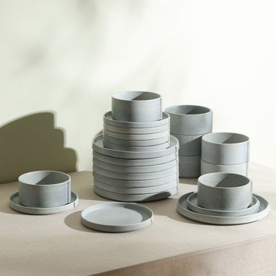 Stone Lain Bao 24-Piece Dinnerware Set Stoneware