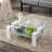 Rectangular Glass Coffee Table white-936773026-936773027