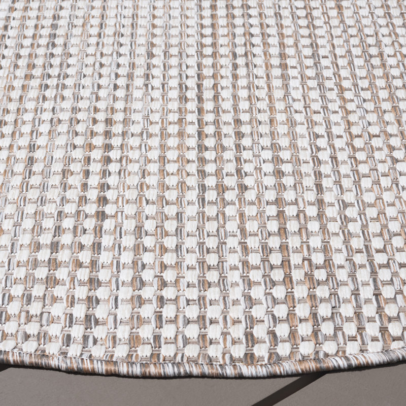 Tapis d'intérieur / extérieur Beccles Performance, Rond 6 pi 7 po