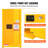 Flammable Cabinet, Galvanized Steel Safety Cabinet