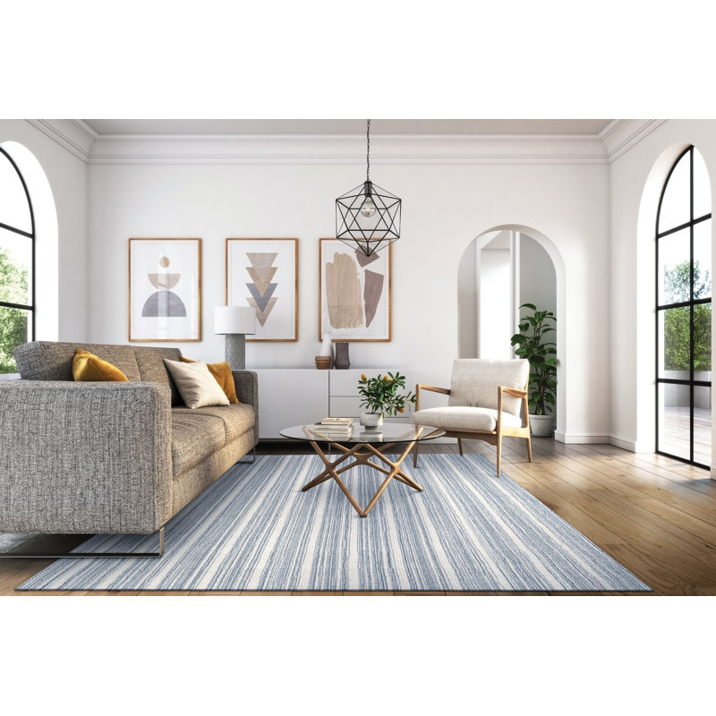 Tapis d'intérieur Hokku Designs Dyce, Rectangulaire 8 pi x 10 pi
