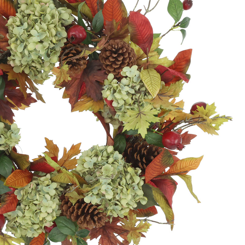 Letitia 23" W Fall Wreath