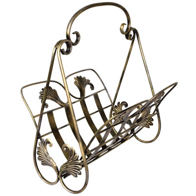 Energicus Metal Free Standing Magazine Rack
