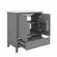 Ensemble de meuble-lavabo 30 po avec lavabo, portes vitrées et tiroir simple-602526947