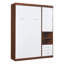 Lit escamotable simple avec armoire murale