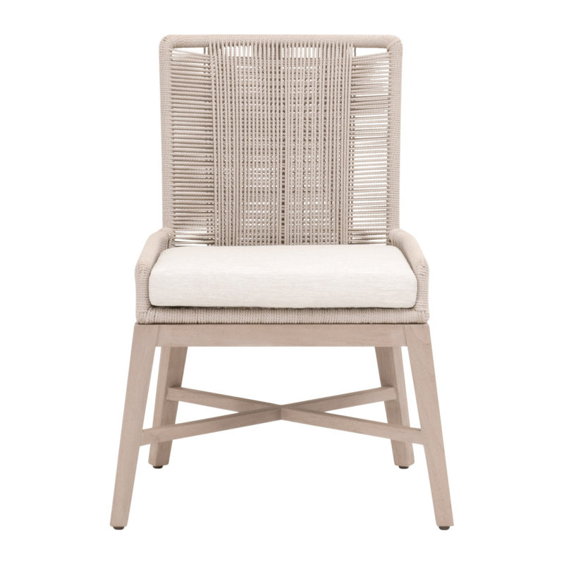 Ensemble de chaises d'extérieur en oléfine superposées (ensemble de 2)