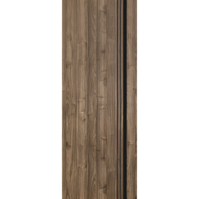 Porte pliante en bois massif massif
