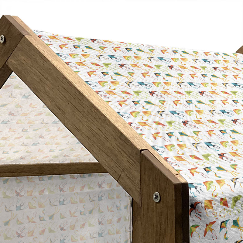 Niche pour chien en bois, H 22,44 po x l 23,62 po x P 17,72 po