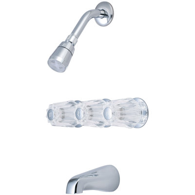 Tub & Shower Faucet with Rough in-Valve