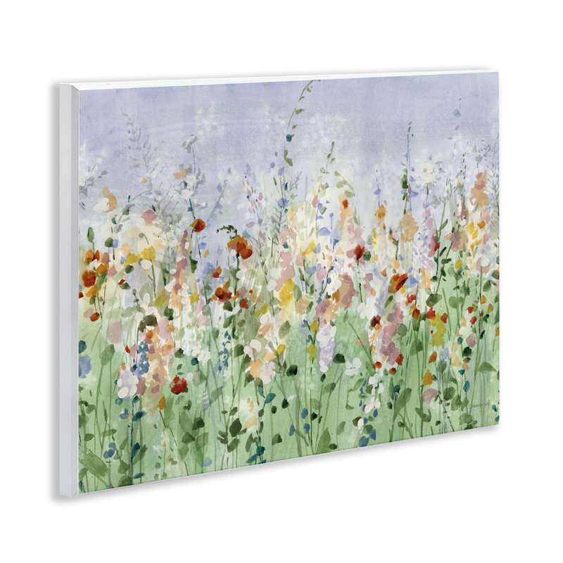 Plaque murale Wild and Free Meadow, design par Danhui Nai