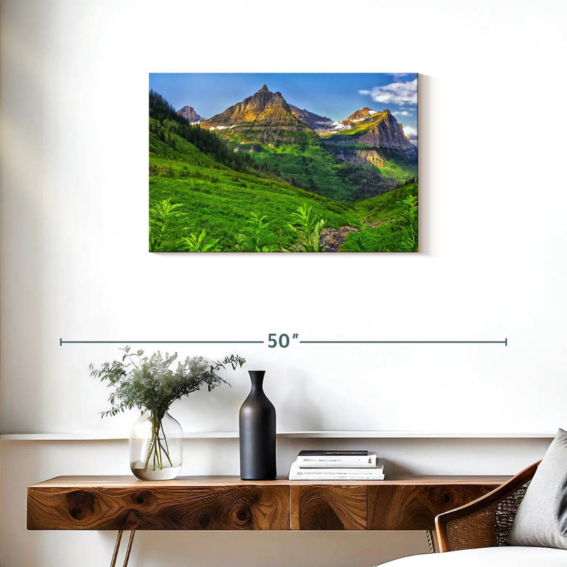 Alvord Glacier Park Greenery, 20" H x 30" W