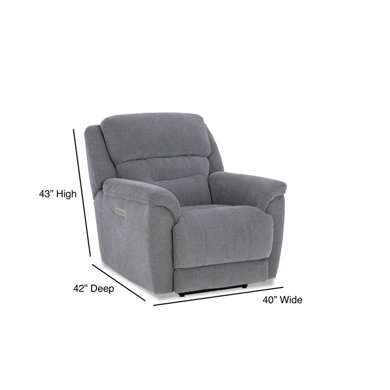 Hedveh Triple Power, Zero Gravity Recliner, Gray