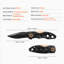 Folding Pocket Knife, 3 in/7.6 cm 7Cr17Mov Blade, Aluminum Handle Small EDC Knife with Pocket Clip, Sharp Camping Survival Hiking Knife, 2.8 oz/0.08 kg Easy to Carry for Men Women Self Defense