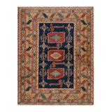 One-of-a-Kind 3'10”x5'1” Hand Knotted Area Rug