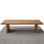 Sturdy Rectangular Solid Wood Dining Table