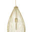 Hertel 1 - Light Gold Teardrop Pendant