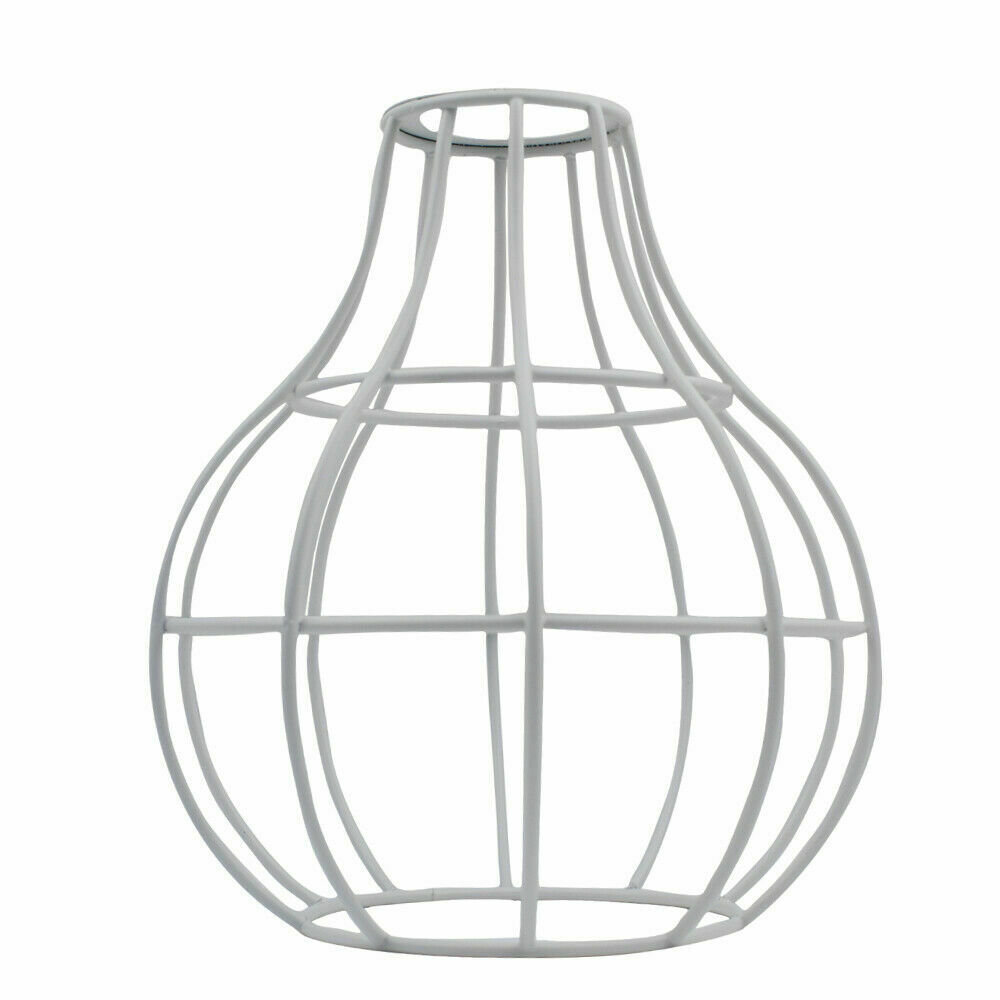 50.8cm H Metal Novelty Lamp Shade ( Uno ) in White