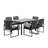 Rectangular 6 - Person 60.8" L Outdoor Dining Set with Cushions-85485523