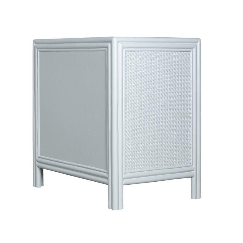 Aruba 1 - Drawer Nightstand, Light Blue