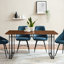 Monowi Pine Metal Base Dining Table-60066088