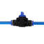 Ensemble principal d'accessoires de compresseur d'air pour garage, tube en polyuréthane de 3/8 po (9,5 mm) de diamètre extérieur x 60 pieds, tube bleu