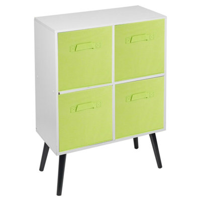 Lizzy 82cm H x 60cm W Wood Standard Bookcase