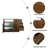 Kitchen Sideboard, Small Countertop Organizer, Tabletop Cabinet With 2 Glass Sliding Door,3 Side Drawers & 1 Small Display Shelves