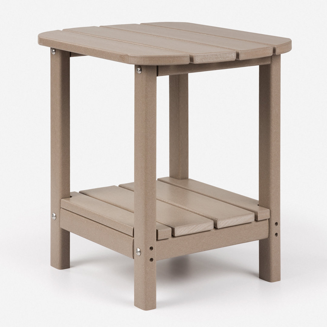 Deerfiled Rectangular 35.5cm L Outdoor Side Table