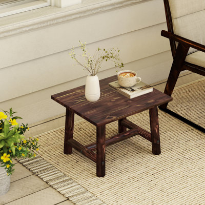Rectangular 52Cm L Outdoor Side Table