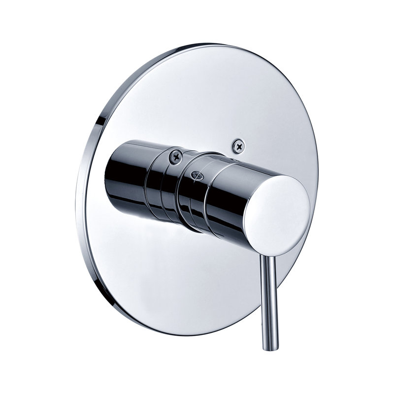 Round Pressure Balanced Shower Faucet Trim Only, Polished Chrome