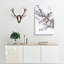 Branch Of A White Cherry Blossom Tree - Wrapped Canvas-55362189