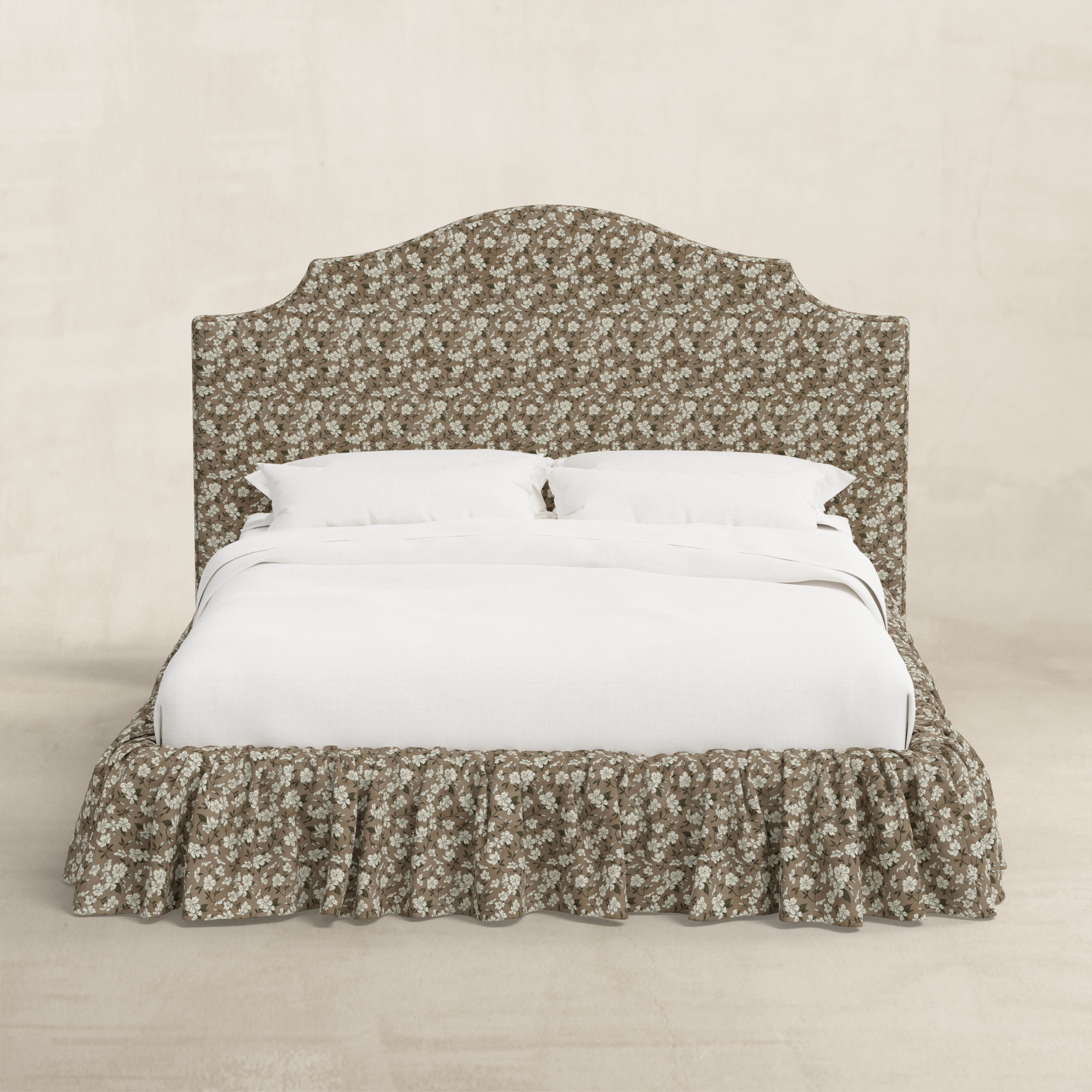 Upholstered Bed, Queen, Ink