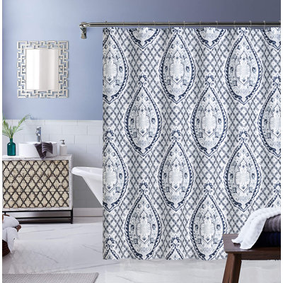 Abuzar Ikat Shower Curtain