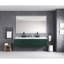 40 po H 60 po W Miroir de salle de bain avec éclairage anti-brouillard
