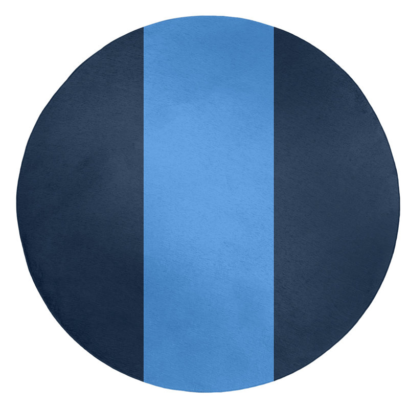 Chenille Indoor Rug, Round 5'