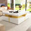 Table basse moderne avec rangement à 4 tiroirs 43,3 po Modern-1534886544